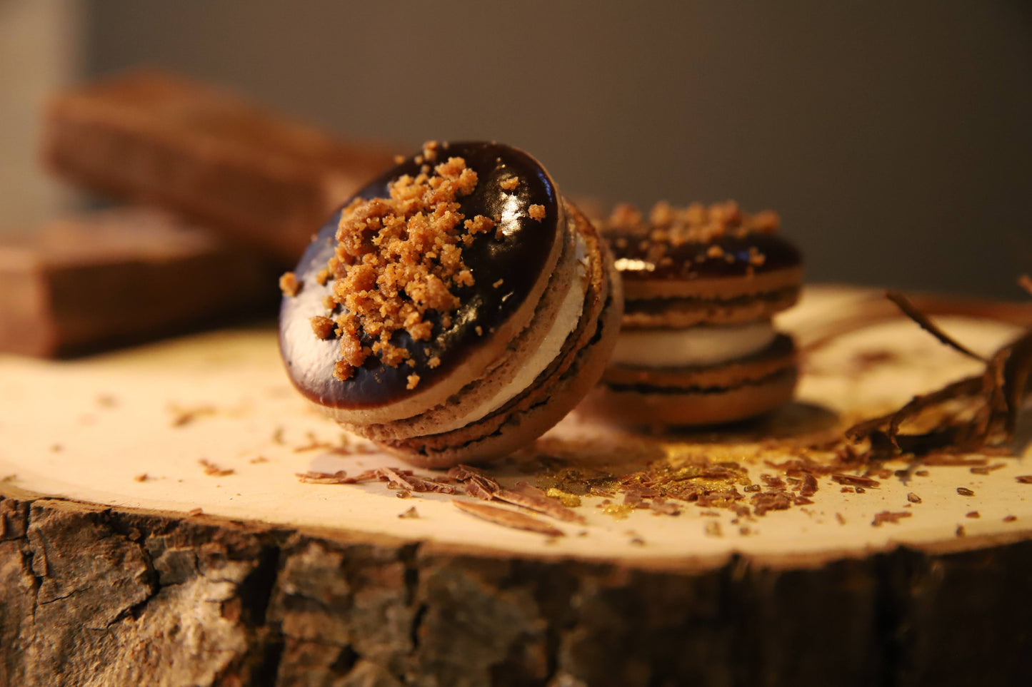 "VOYAGE COLLECTION" - 4 MACARON SET